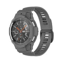 For Samsung Galaxy Watch4 Classic 42mm TPU Integrated Sport Strap Watch Band(Grey)