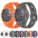 For Samsung Galaxy Watch4 Classic 42mm TPU Integrated Sport Strap Watch Band(Grey)