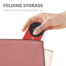 R-JUST SJ21 Geometric Pattern Aluminum Alloy Foldable Desktop Phones / Tablets Holder(Square Red)