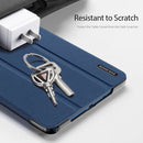 For Nokia T20 DUX DUCIS Domo Series Horizontal Flip Magnetic PU Case(Blue)