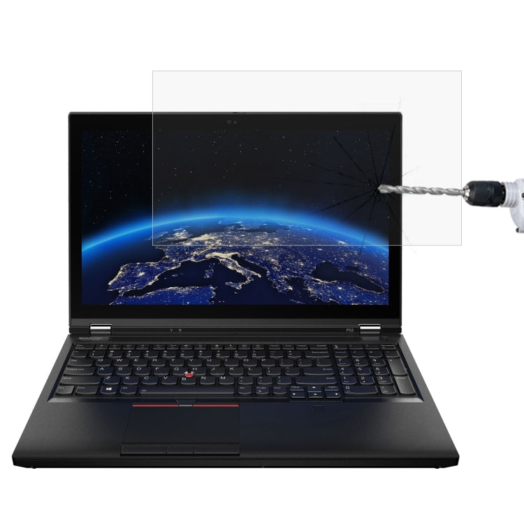 Laptop Screen HD Tempered Glass Protective Film For ThinkPad P53 15.6 inch