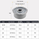 18W Landscape Colorful Color Changing Ring LED Aluminum Alloy Underwater Fountain Light(Colorful)