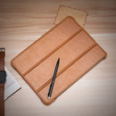 For iPad Pro 12.9 inch 2020 ICARER Smart Ultra-thin Tablet Protective Leather Case(Khaki)