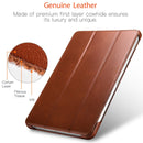 ICARER Smart Ultra-thin Tablet Protective Leather Case For iPad Pro 12.9 inch 2020(Brown)