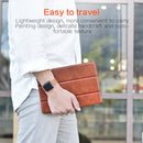 For iPad Pro 12.9 inch 2020 ICARER Smart Ultra-thin Tablet Protective Leather Case(Khaki)