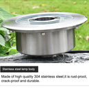 6W Landscape Colorful Color Changing Ring LED Stainless Steel Underwater Fountain Light(Colorful)