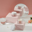 5 in 1 Round Geometric Cube Photography Background Foam Props(Pink)