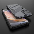 For Xiaomi Redmi Note 11 Pro / Note 11 Pro+ Punk Armor 2 in 1 PC + TPU Shockproof Phone Case with Invisible Holder(Gray)