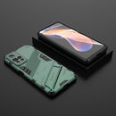For Xiaomi Redmi Note 11 Pro / Note 11 Pro+ Punk Armor 2 in 1 PC + TPU Shockproof Phone Case with Invisible Holder(Green)