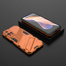 For Xiaomi Redmi Note 11 Pro / Note 11 Pro+ Punk Armor 2 in 1 PC + TPU Shockproof Phone Case with Invisible Holder(Orange)