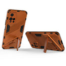 For Xiaomi Redmi Note 11 Pro / Note 11 Pro+ Punk Armor 2 in 1 PC + TPU Shockproof Phone Case with Invisible Holder(Orange)