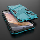 For Xiaomi Redmi Note 11 Pro / Note 11 Pro+ Punk Armor 2 in 1 PC + TPU Shockproof Phone Case with Invisible Holder(Blue)