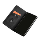 For Xiaomi Redmi Note 11 Pro Skin Feel Magnetic Horizontal Flip Leather Phone Case with Holder & Card Slots(Black)
