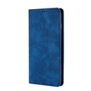 For Xiaomi Redmi Note 11 Pro Skin Feel Magnetic Horizontal Flip Leather Phone Case with Holder & Card Slots(Blue)