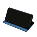 For Xiaomi Redmi Note 11 Pro Skin Feel Magnetic Horizontal Flip Leather Phone Case with Holder & Card Slots(Blue)