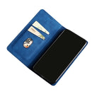 For Xiaomi Redmi Note 11 Pro Skin Feel Magnetic Horizontal Flip Leather Phone Case with Holder & Card Slots(Blue)