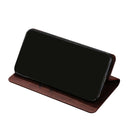 For Xiaomi Redmi Note 11 Pro Skin Feel Magnetic Horizontal Flip Leather Phone Case with Holder & Card Slots(Dark Brown)