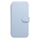 QIALINO Magnetic Buckle Phone Leather Case with Card Slot For iPhone 13 Pro Max(Sierra Blue)