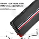 For Samsung Galaxy Z Fold3 5G Litchi Texture Ultra-thin Folding Phone Case with Pen Cover(Green)
