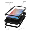 For Huawei P50 Pro LOVE MEI Metal Shockproof Waterproof Dustproof Protective Phone Case without Glass(Yellow)