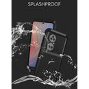 For Huawei P50 Pro LOVE MEI Metal Shockproof Waterproof Dustproof Protective Phone Case without Glass(Yellow)