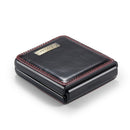 For Samsung Galaxy Z Flip3 5G CaseMe 003 Crazy Horse Texture Horizontal Flip Leather Phone Case(Red)