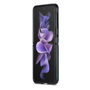 For Samsung Galaxy Z Flip3 5G CaseMe 003 Crazy Horse Texture Horizontal Flip Leather Phone Case(Black)