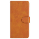Leather Phone Case For Alcatel 1/1 2019&2021 / Vodafone Smart E9(Brown)