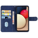 Leather Phone Case For Samsung Galaxy A12 5G(Blue)