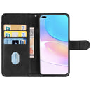 Leather Phone Case For Honor 50 Lite / Huawei nova 8i(Black)