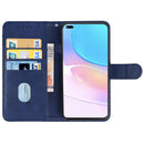 Leather Phone Case For Honor 50 Lite / Huawei nova 8i(Blue)