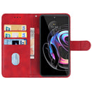 Leather Phone Case For Motorola Moto Edge 30 Ultra(Red)