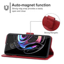 Leather Phone Case For Motorola Moto Edge 30 Ultra(Red)