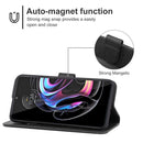 Leather Phone Case For Motorola Moto Edge 30 Ultra(Black)