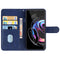 Leather Phone Case For Motorola Moto Edge 30 Ultra(Blue)