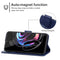 Leather Phone Case For Motorola Moto Edge 30 Ultra(Blue)