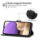 Leather Phone Case For Samsung Galaxy A33 5G(Black)