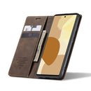 For Google Pixel 6 CaseMe 013 Multifunctional Horizontal Flip Leather Phone Case with Card Slot & Holder & Wallet(Coffee)