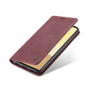 For Google Pixel 6 CaseMe 013 Multifunctional Horizontal Flip Leather Phone Case with Card Slot & Holder & Wallet(Wine Red)