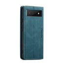 For Google Pixel 6 CaseMe 013 Multifunctional Horizontal Flip Leather Phone Case with Card Slot & Holder & Wallet(Blue)