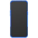 For OPPO Realme 5 Tire Texture Shockproof TPU+PC Protective Case with Holder(Blue)