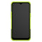 For Galaxy A10s Tire Texture Shockproof TPU+PC Protective Case with Holder(Green)