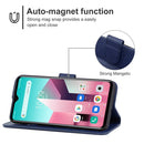 Leather Phone Case For Blackview A80 Pro / A80 Plus(Blue)