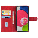 For Samsung Galaxy A53 5G Leather Phone Case(Red)