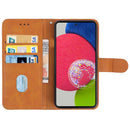 For Samsung Galaxy A53 5G Leather Phone Case(Brown)
