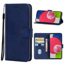 For Samsung Galaxy A53 5G Leather Phone Case(Blue)