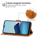 For vivo Y20 India / Y30 China / iQOO U1X / Y20S / Y12S / Y11S / Y20i / Y20A / Y20G / Y30G / iQOO U3X / Y12s 2021 Leather Phone Case(Brown)