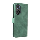 For Huawei nova 9 Skin Feel Magnetic Buckle Calf Texture PU Phone Case(Green)