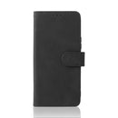For Huawei nova 8i / Honor 50 Lite Skin Feel Magnetic Buckle Calf Texture PU Phone Case(Black)