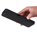 For Xiaomi Redmi Note 11 Pro / Note 11 Pro+ Carbon Fiber Texture Magnetic Horizontal Flip PU Phone Case(Black)